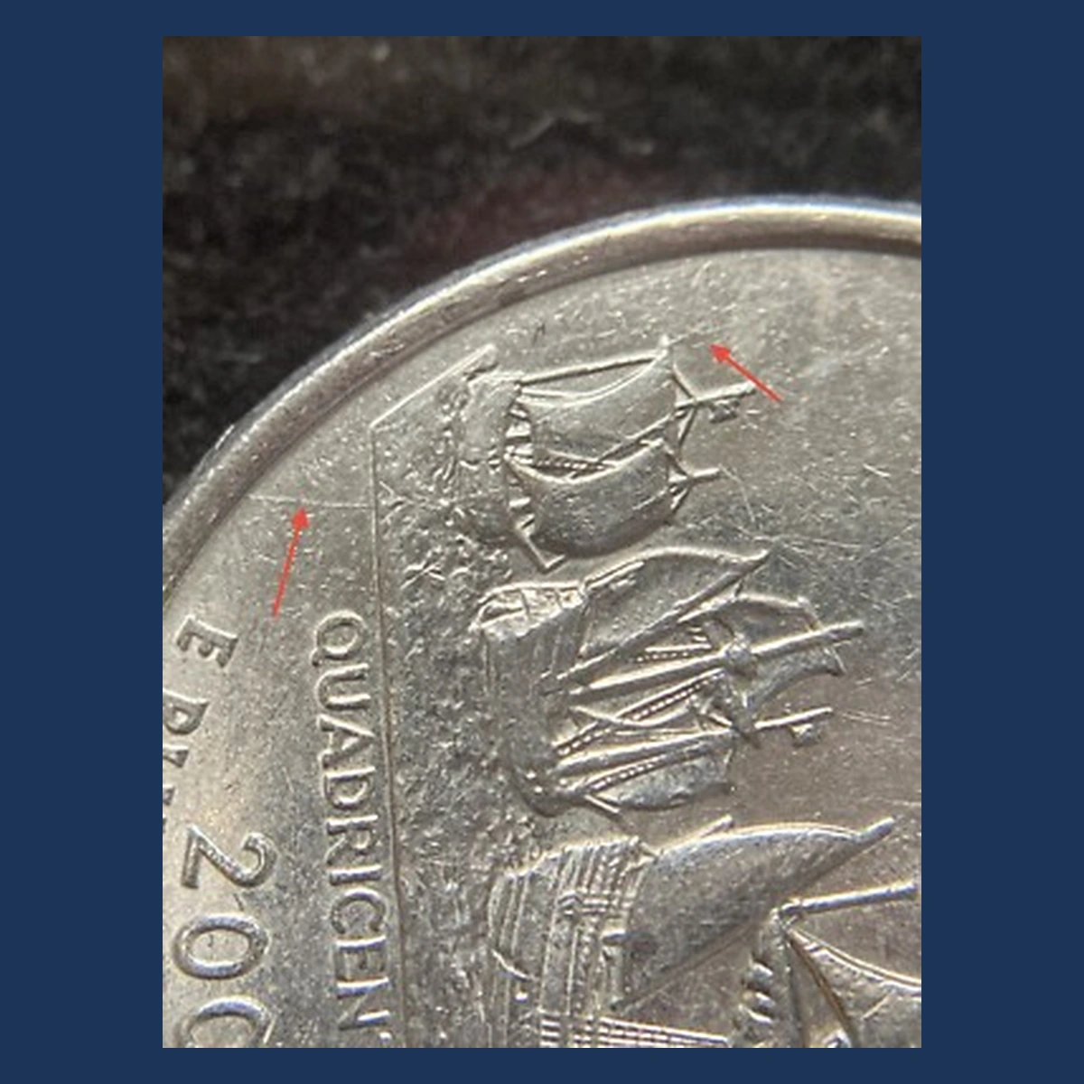 2000 Quarter: Die Crack / Die Chip