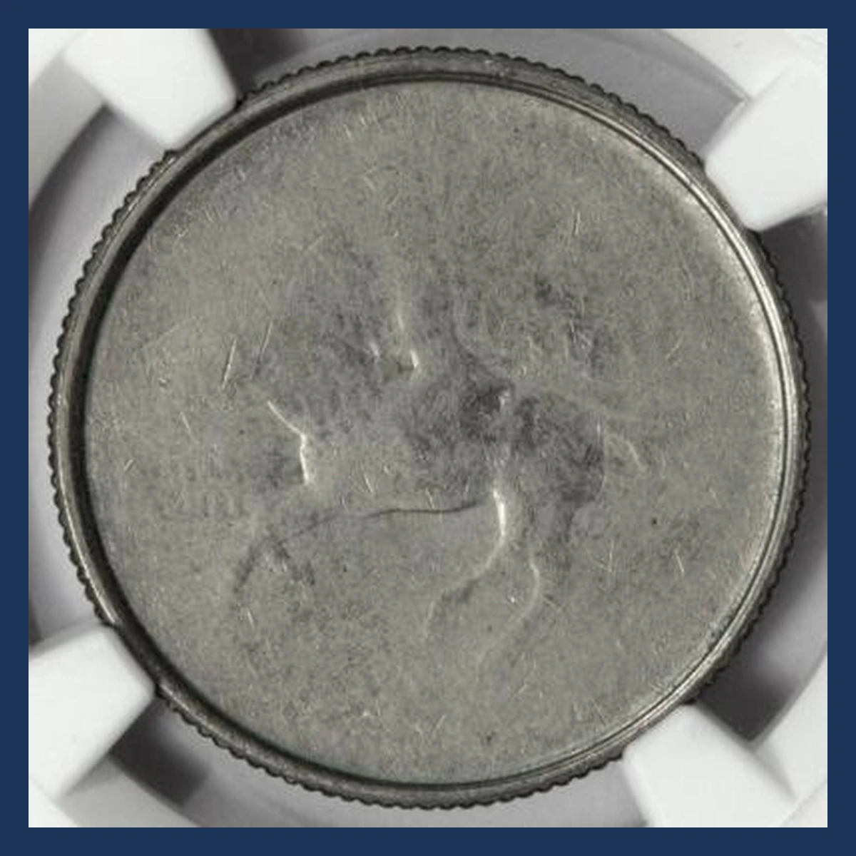 1999 Washington 50 States Quarters: Struck Through