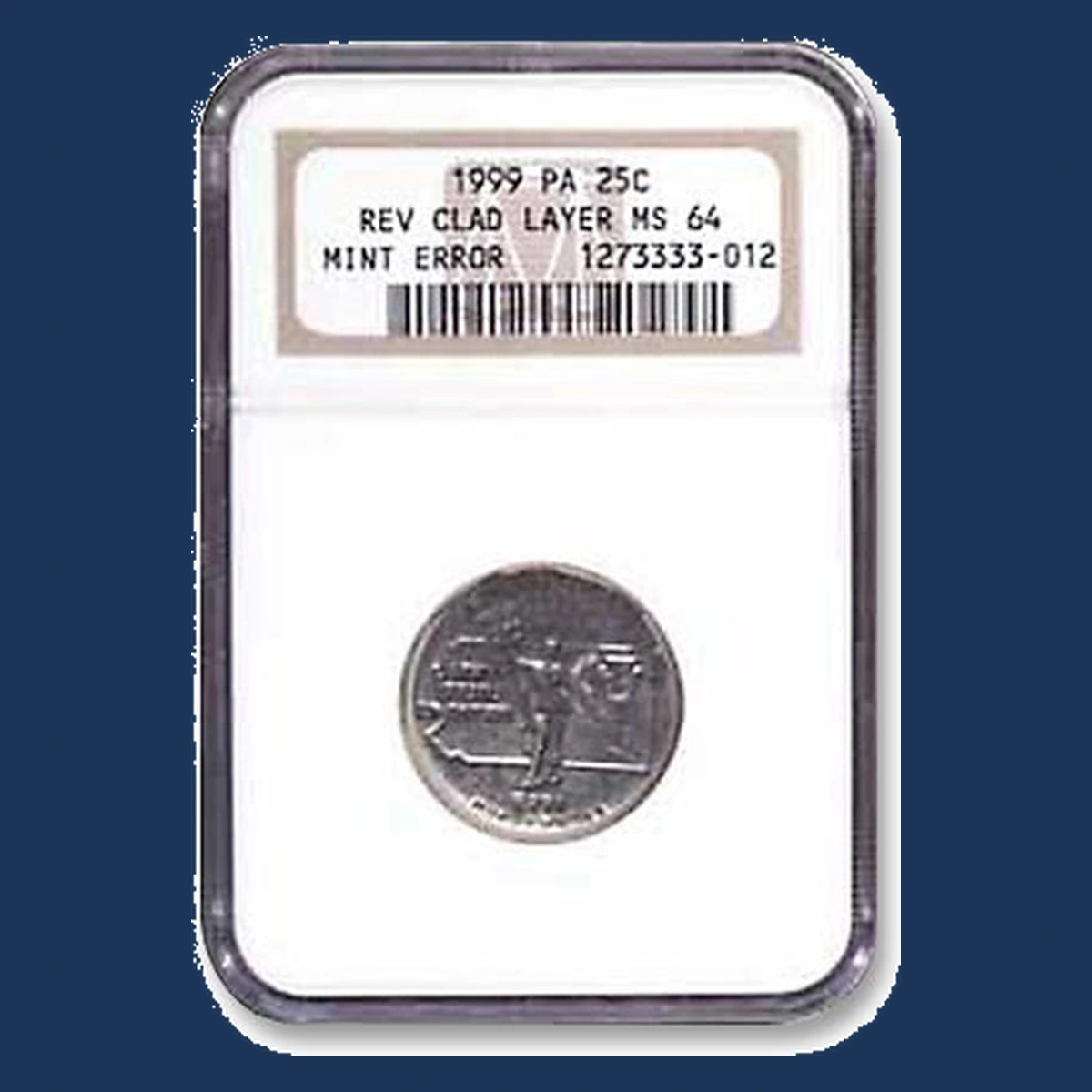 1999 Washington 50 States Quarters: Split Planchet
