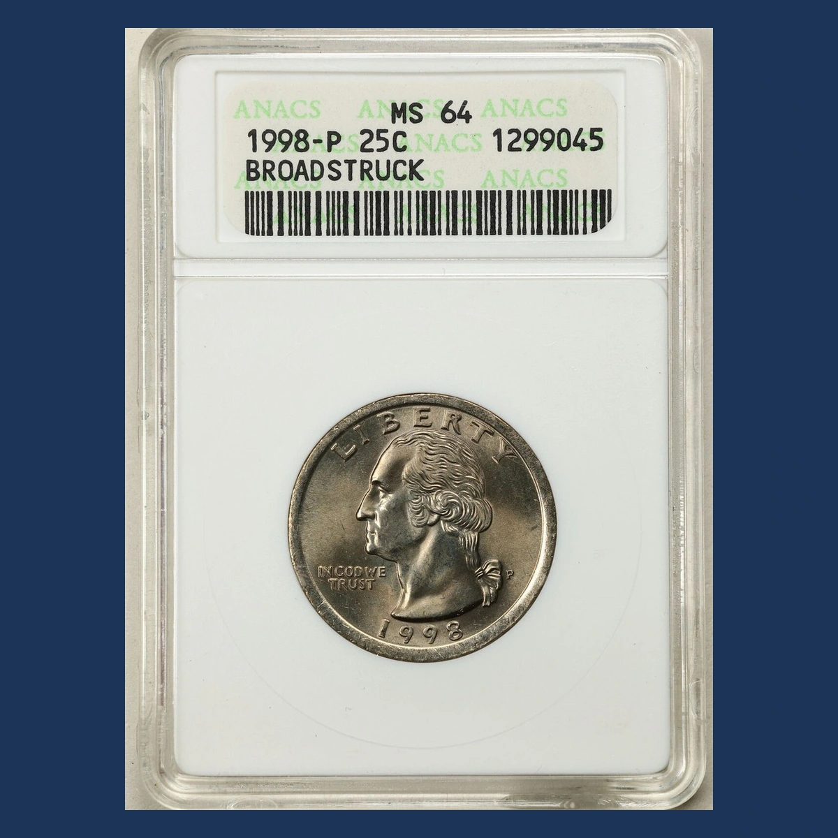 1998 Washington Quarter: Broadstrike