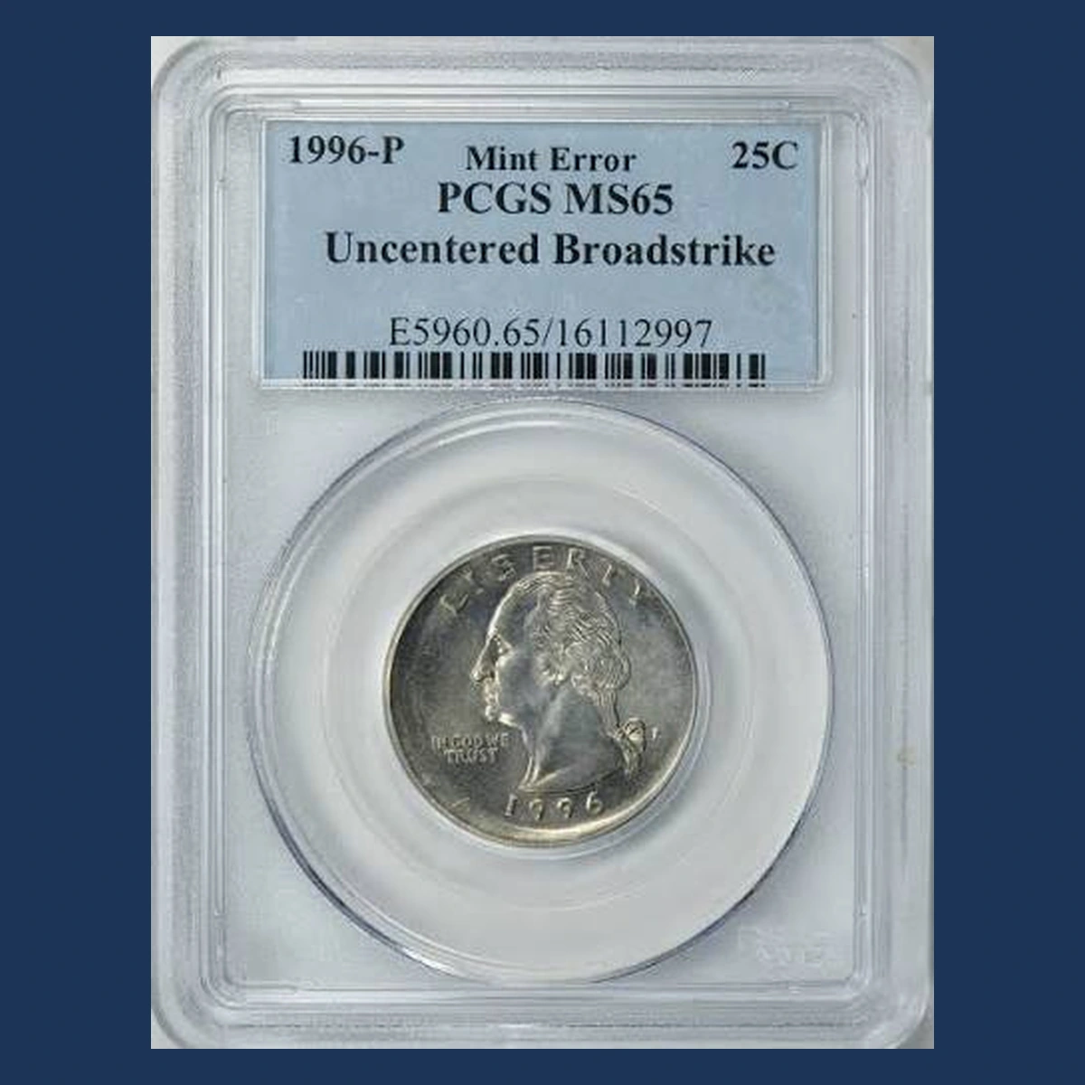 1996 Washington Quarter: Broadstrike