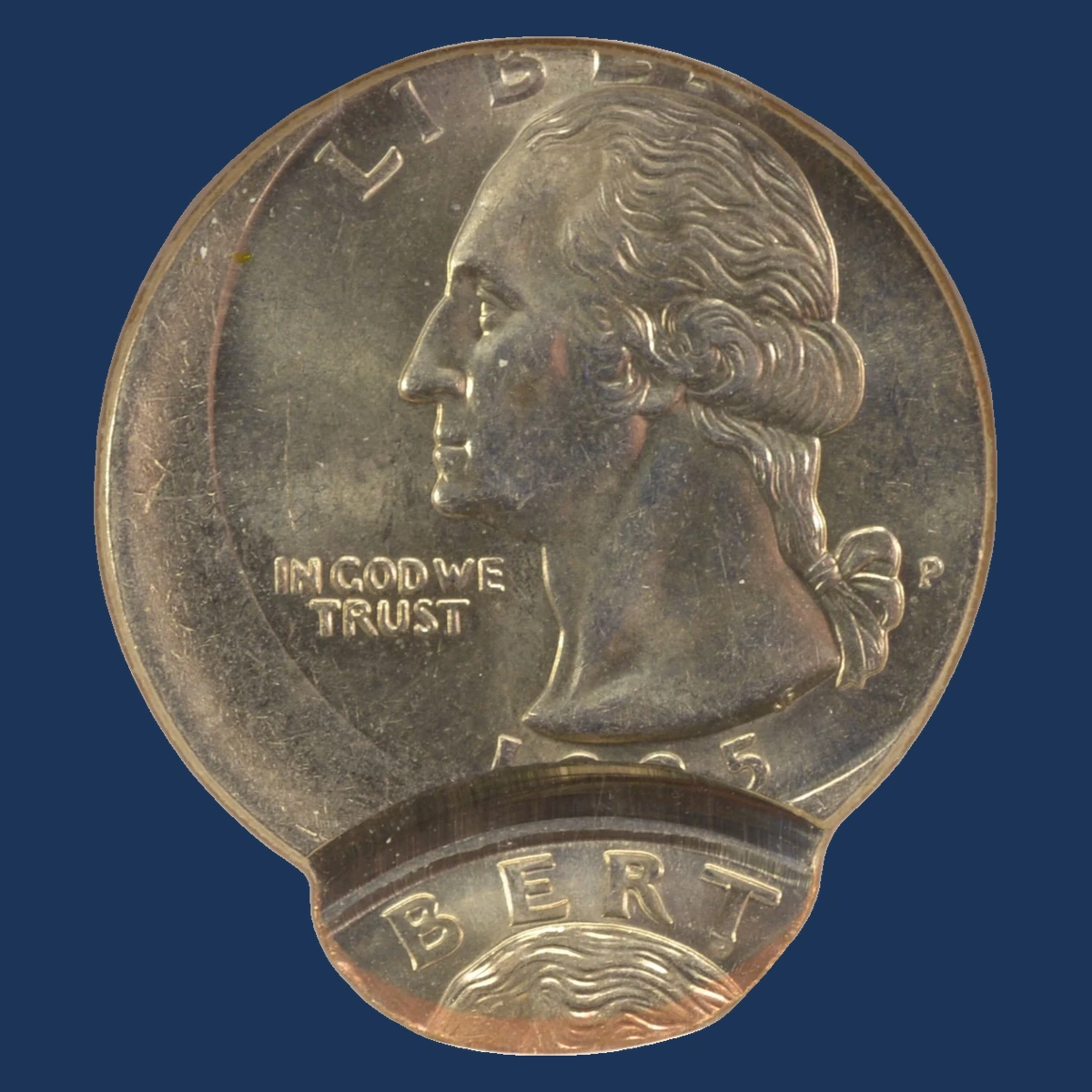 1995 Washington Quarter: Double Strike with Off-Center Second Strike
