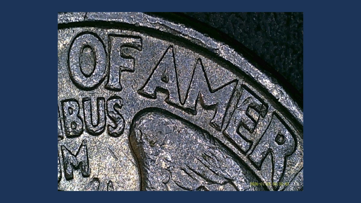 1994 Washington Quarter: Doubled Die Reverse