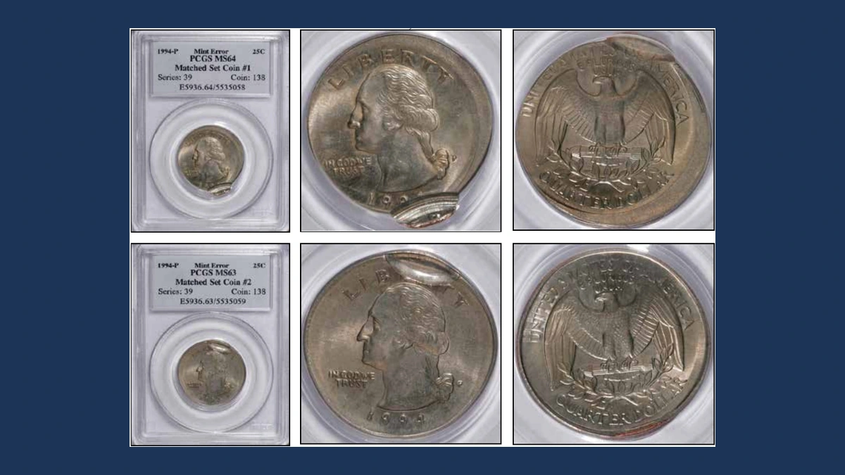 1994 Washington Quarter: Mated Pair