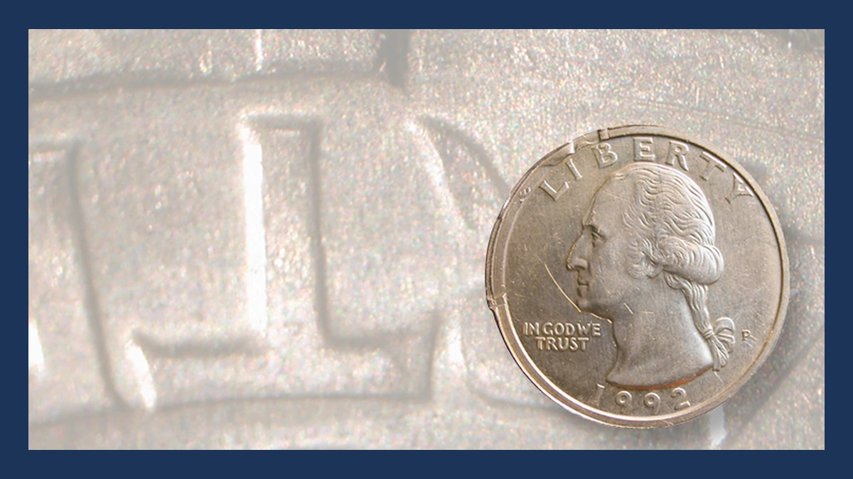 1992 Washington Quarter: Weak Strike
