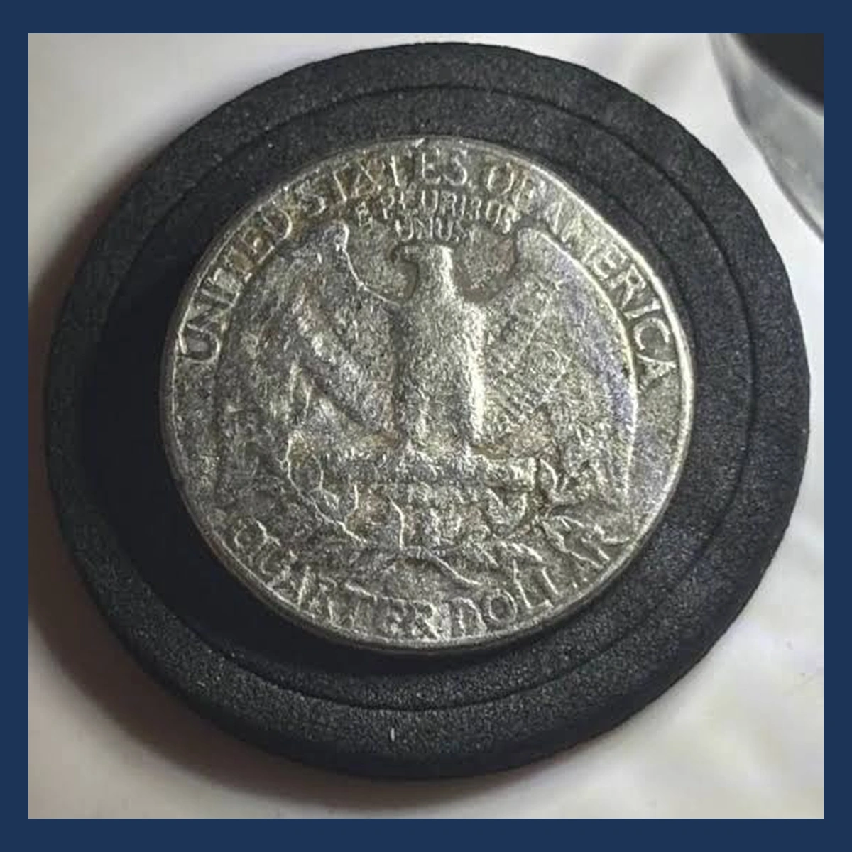 1991 Washington Quarter: Lamination