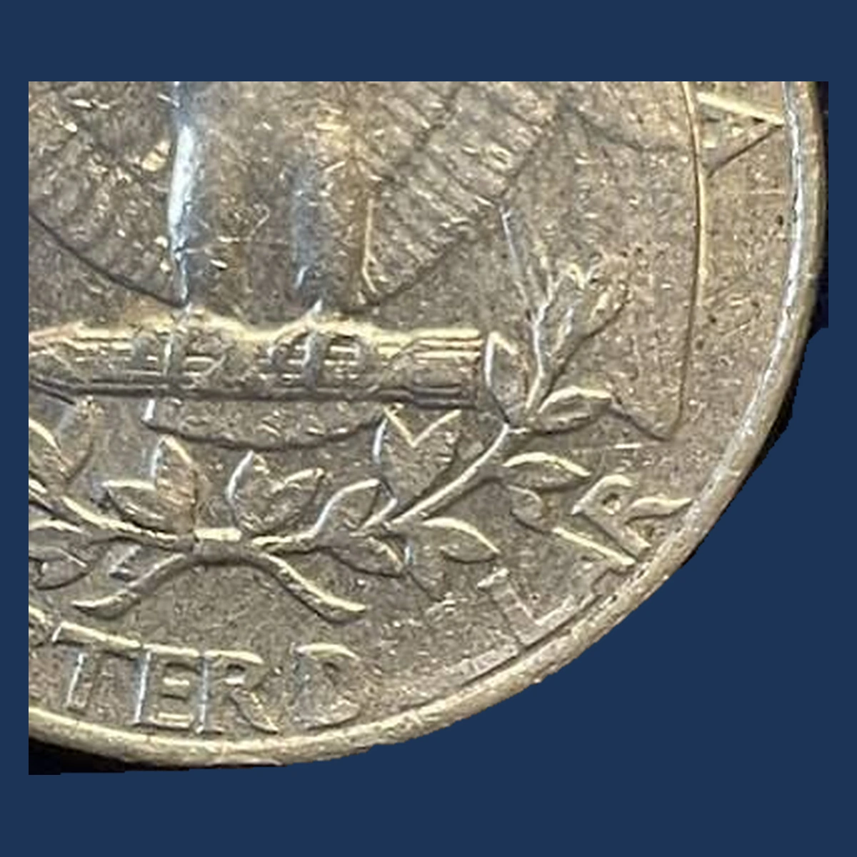 1988 Washington Quarter: Struck-Through Error