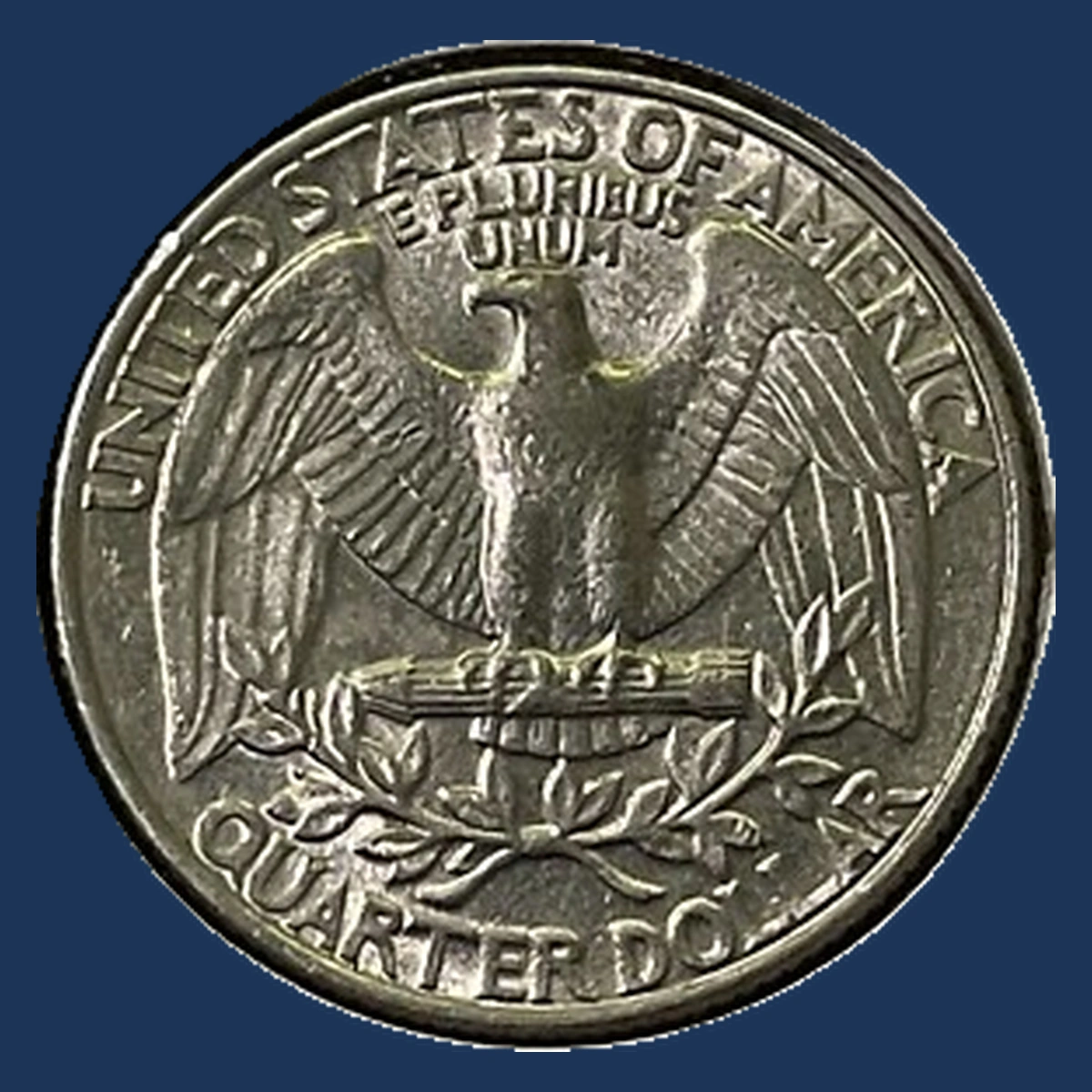 1987 Washington Quarter: Die Crack