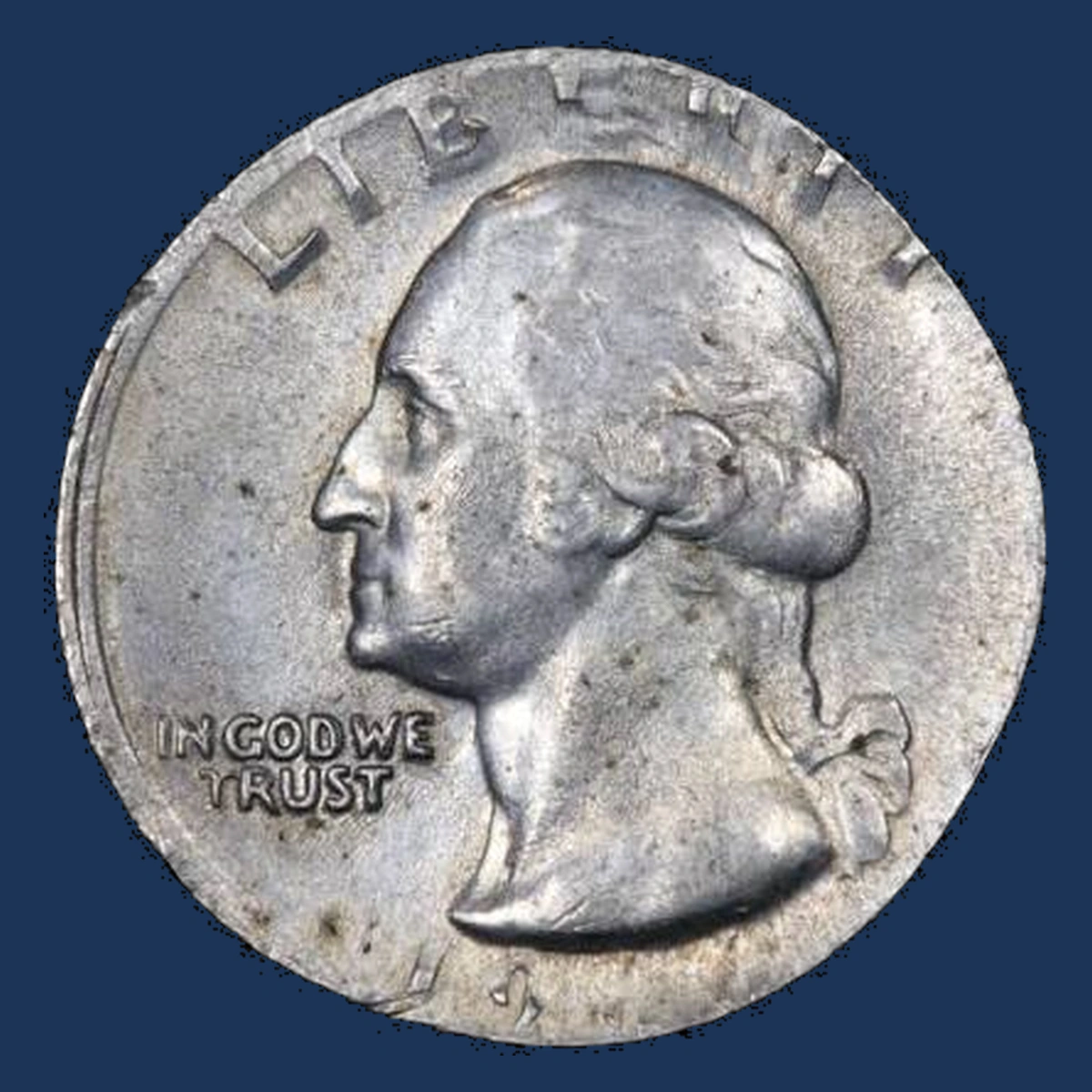 1986 Washington Quarter: Struck on a Nickel Planchet