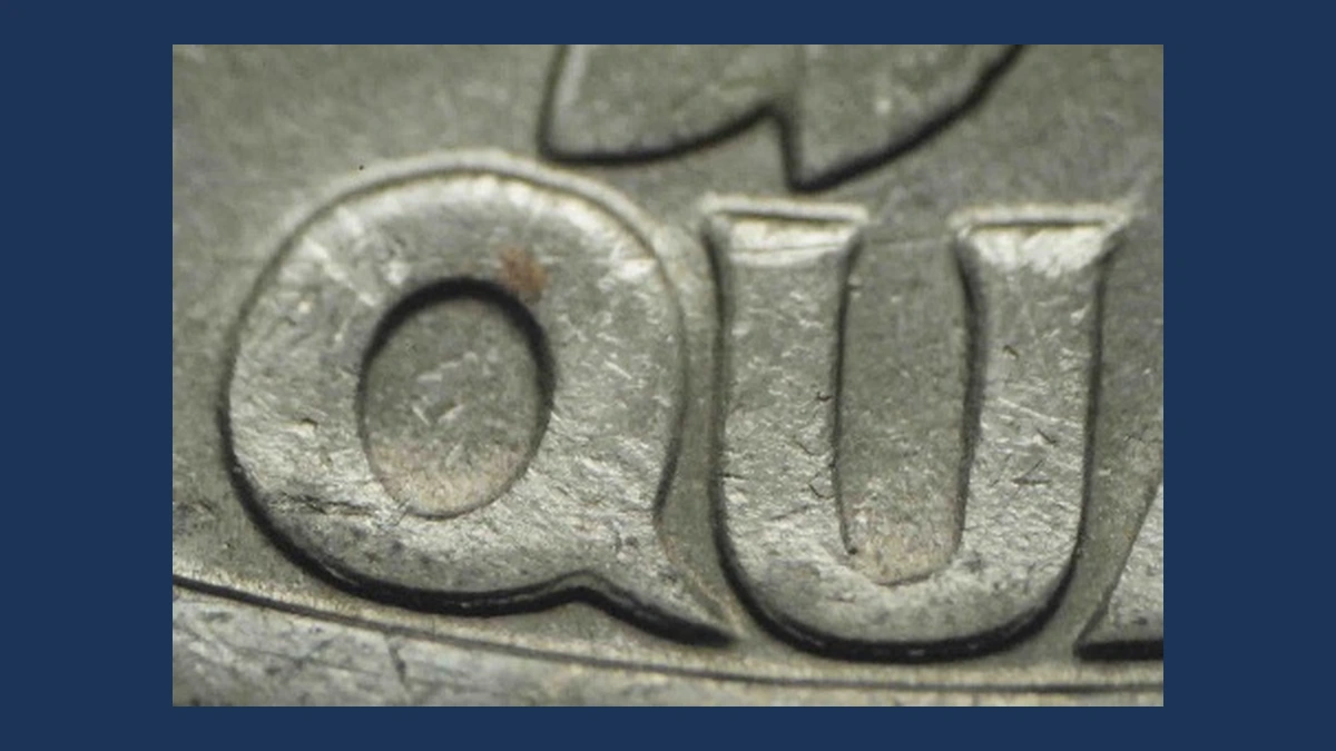 1986 Washington Quarter: Doubled Die Reverse
