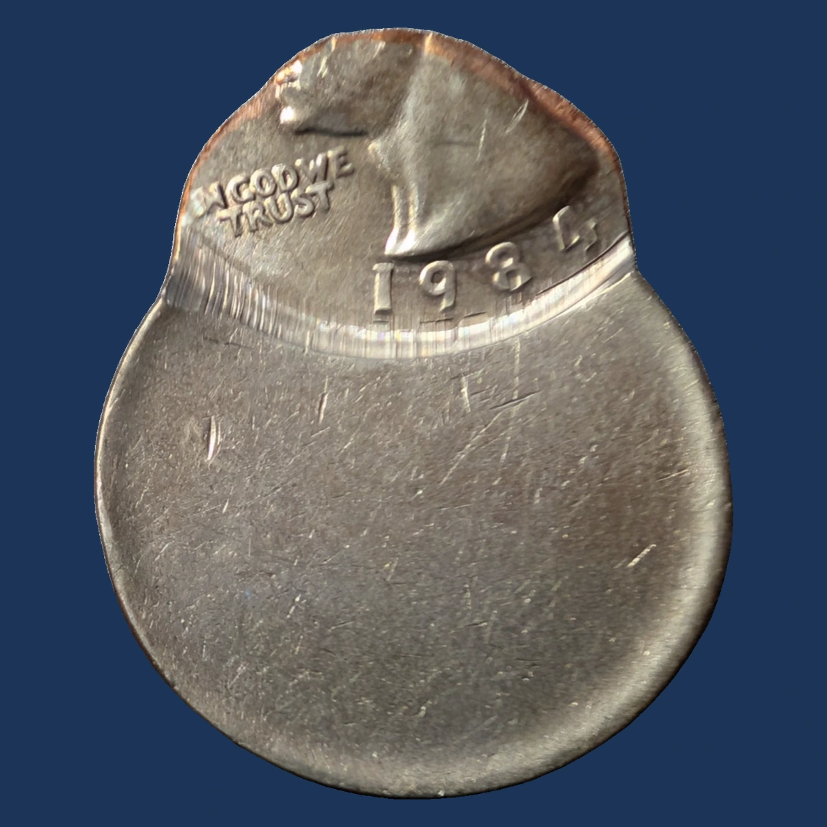 1984 Washington Quarter: Off-Center Strike