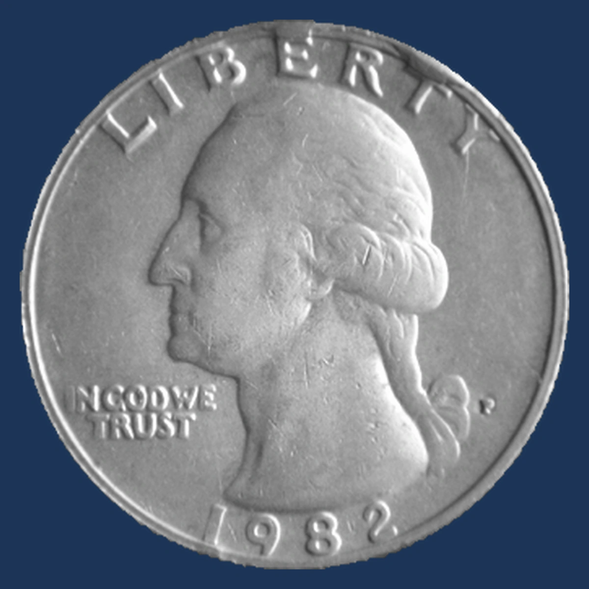 1982 Washington Quarter: Die Break