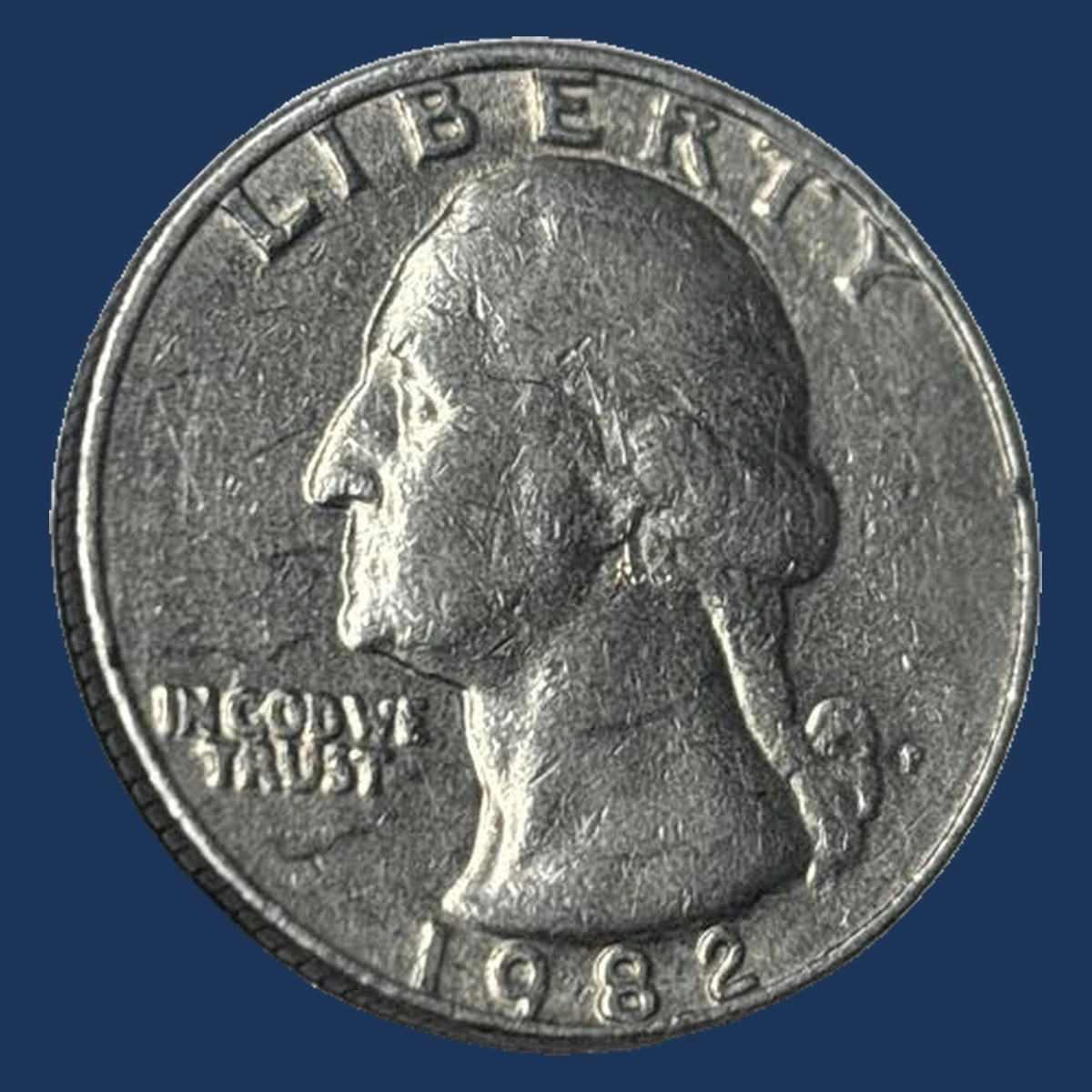 1982 Washington Quarter: Die Clash