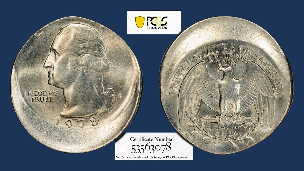 1978 Washington Quarter: Off-Center Strike