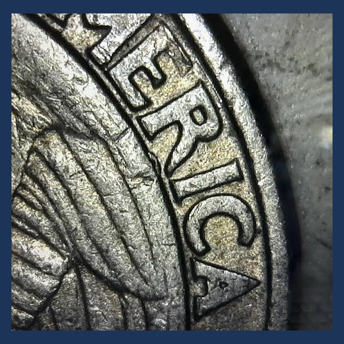 1977 Washington Quarter: Die Crack / Die Chip
