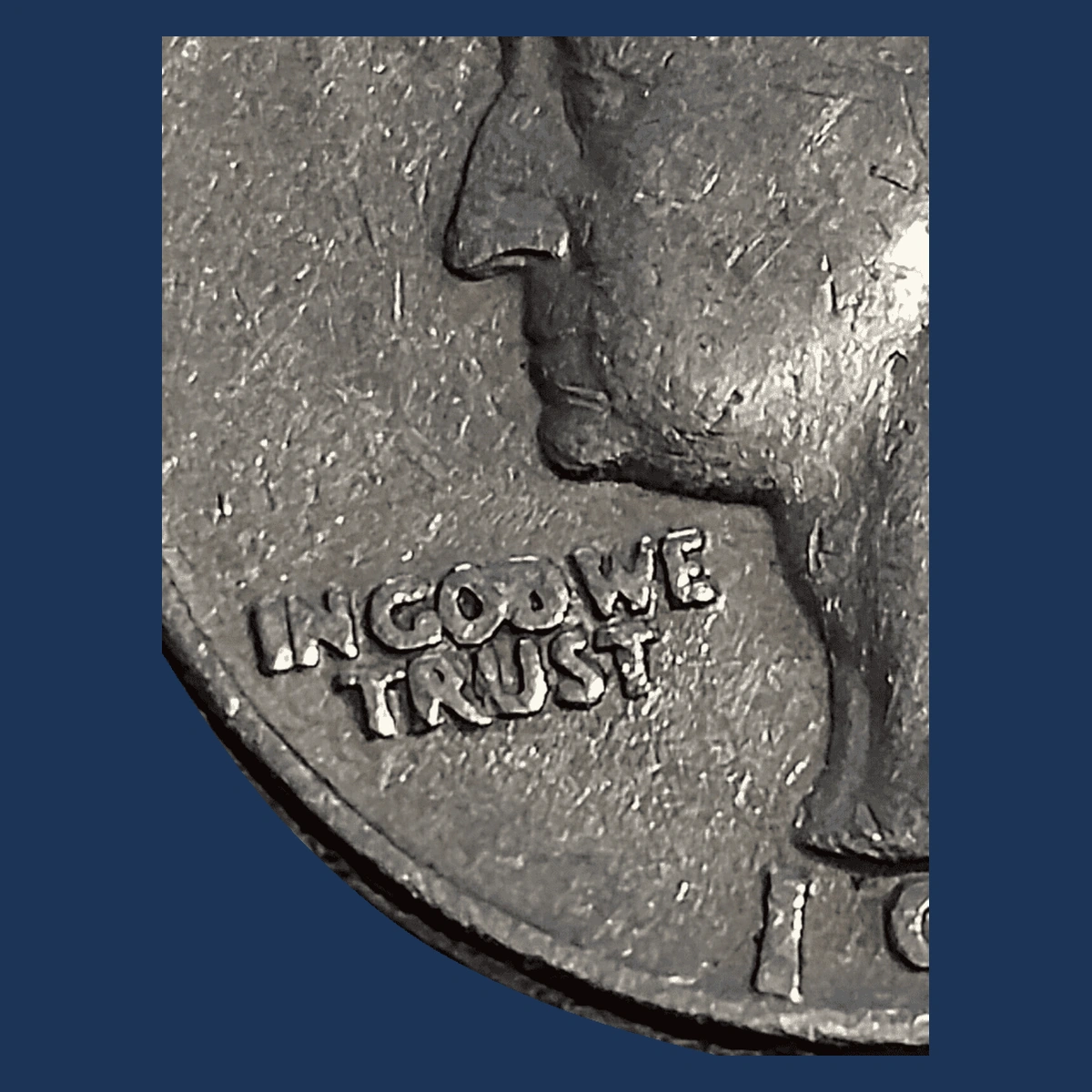 1973 Washington Quarter: Weak Strike