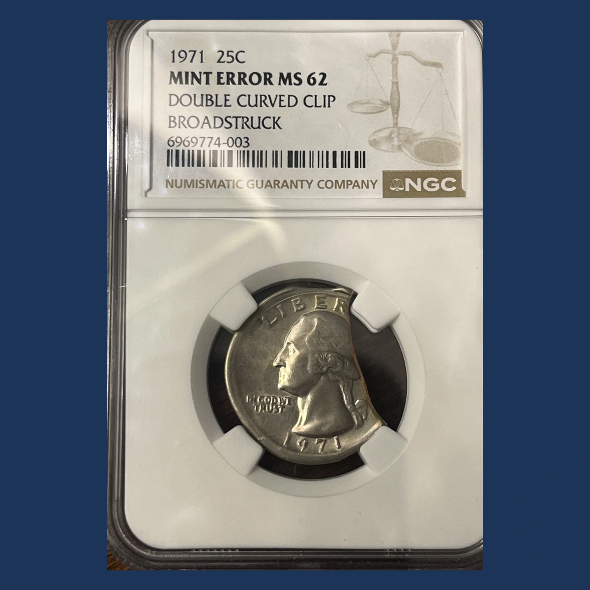 1971 Washington Quarter: Broadstrike