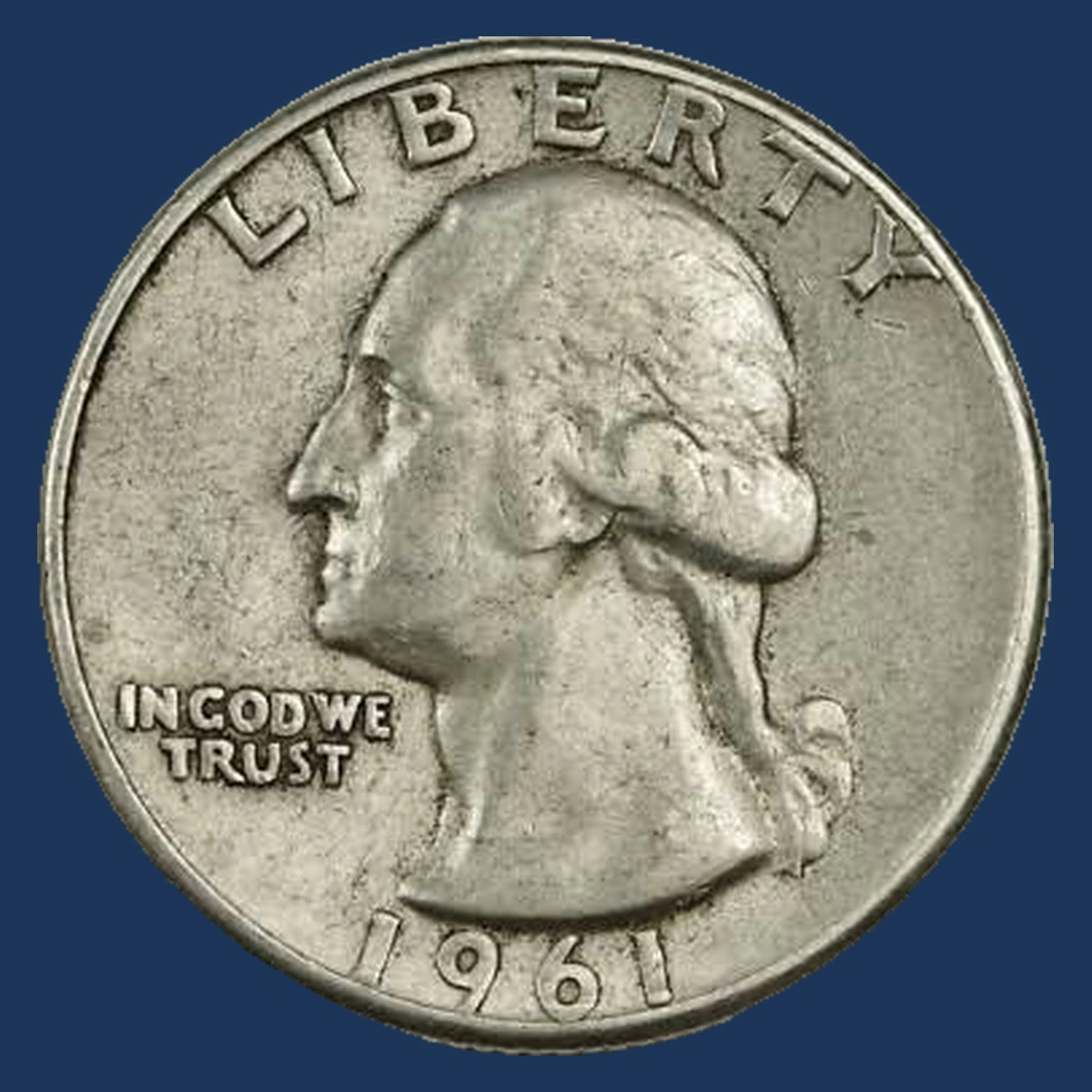 1961 Washington Quarter: Die Break