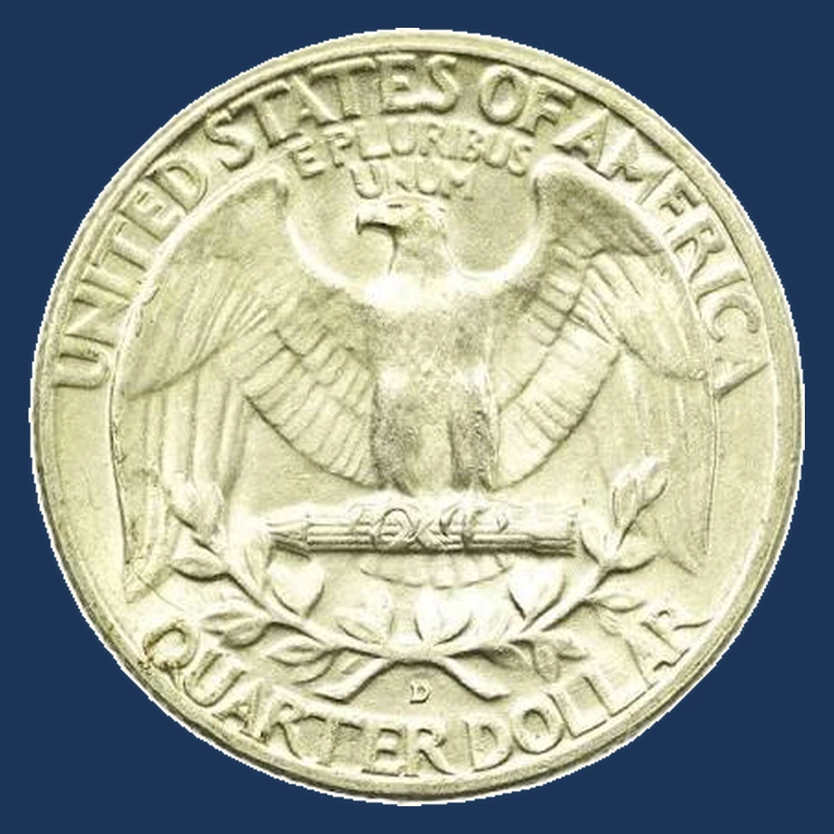 1960 Washington Quarter: Die Crack