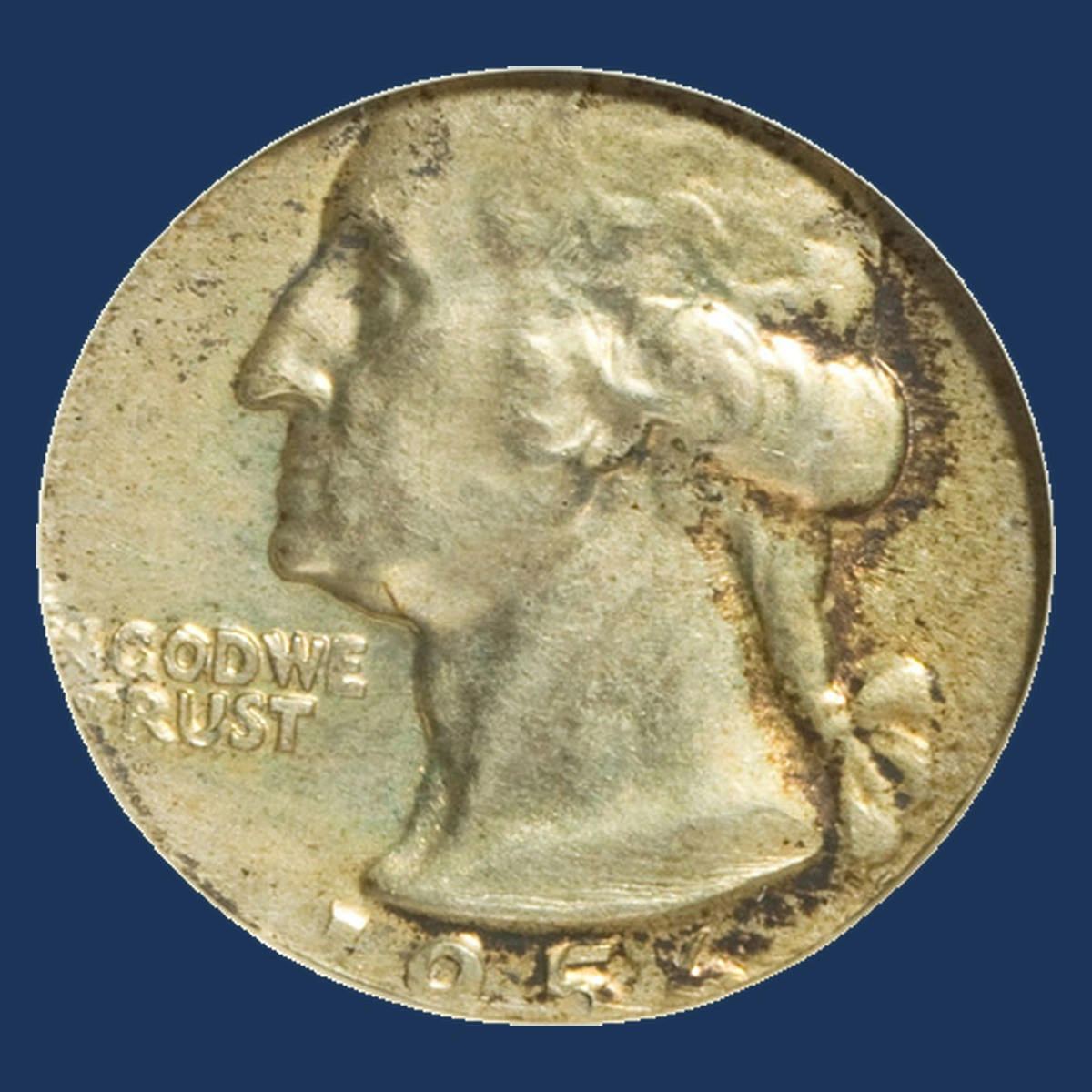 1956 Washington Quarter: Wrong Planchet
