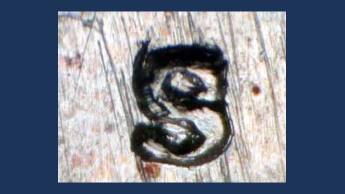 1952 Washington Quarter: Repunched Mintmark