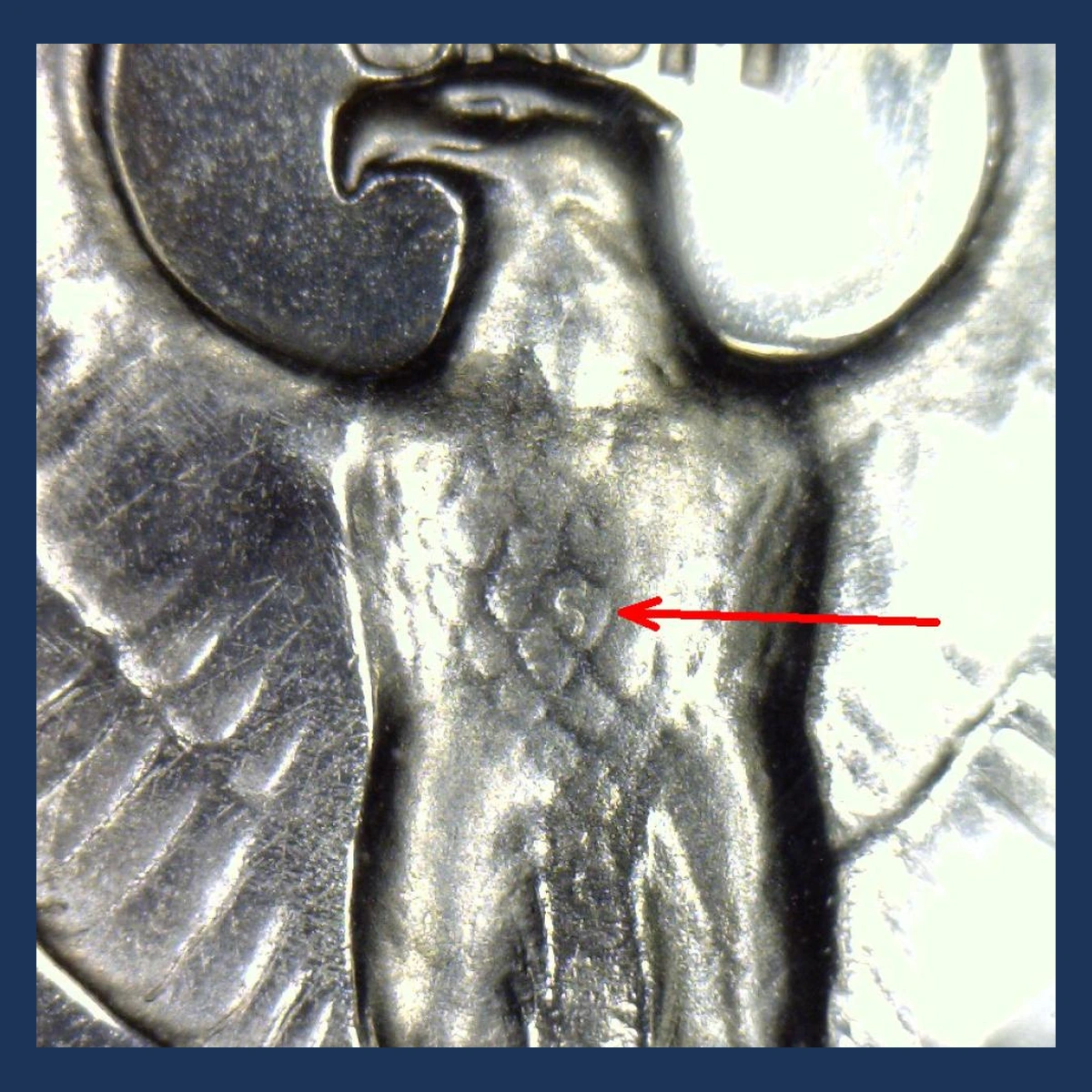 1952 Washington Quarter: Superbird Proof Die Feature