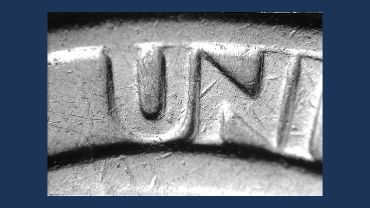 1944 Washington Quarter: Doubled Die Reverse