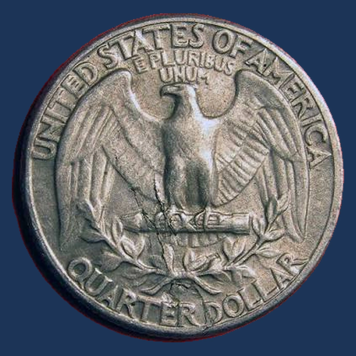 1941 Washington Quarter: Lamination