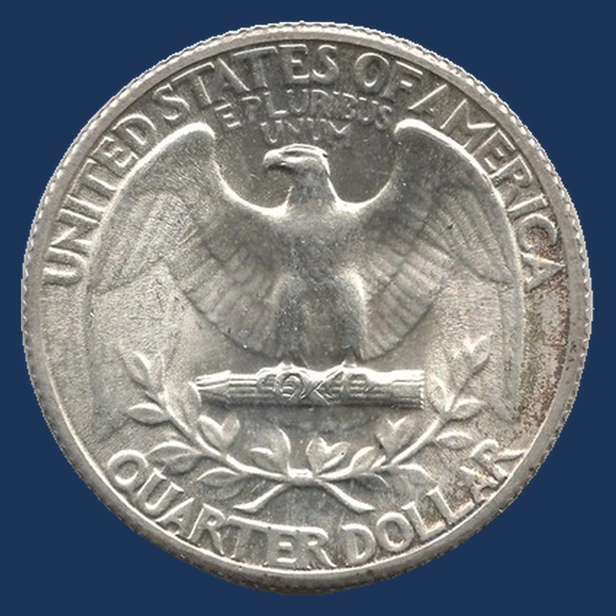 1934 Washington Quarter: Raised Die Crack