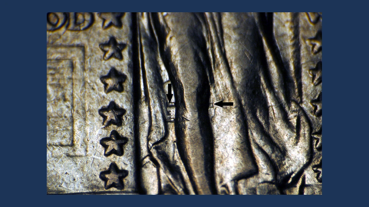 1920 Standing Liberty Quarter: Clashed Dies