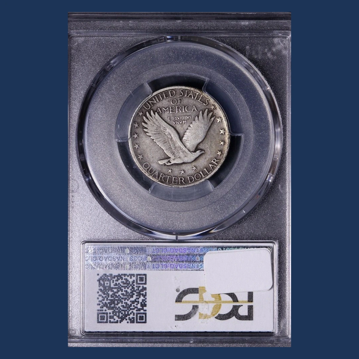 1919 Standing Liberty Quarter: Die Crack