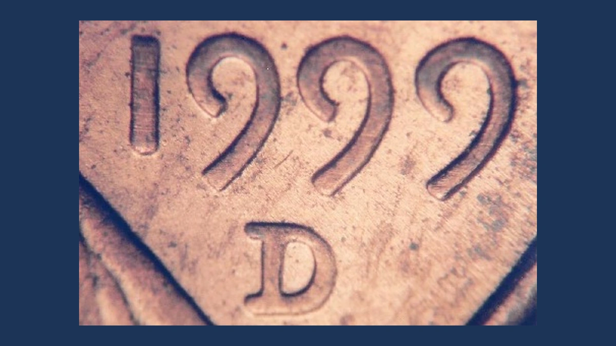 1999 Lincoln Penny: Doubled Die Obverse