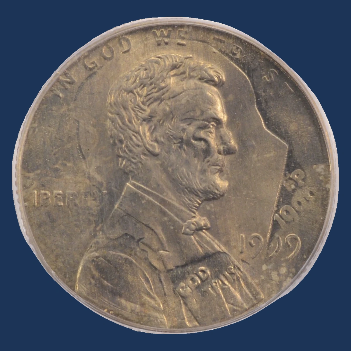1999 Lincoln Cent (Modern): Overstrike / Double Denomination