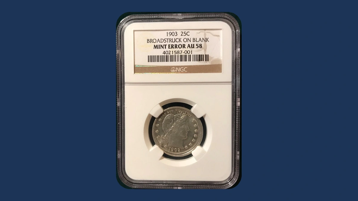1903 Barber Quarter: Broadstrike