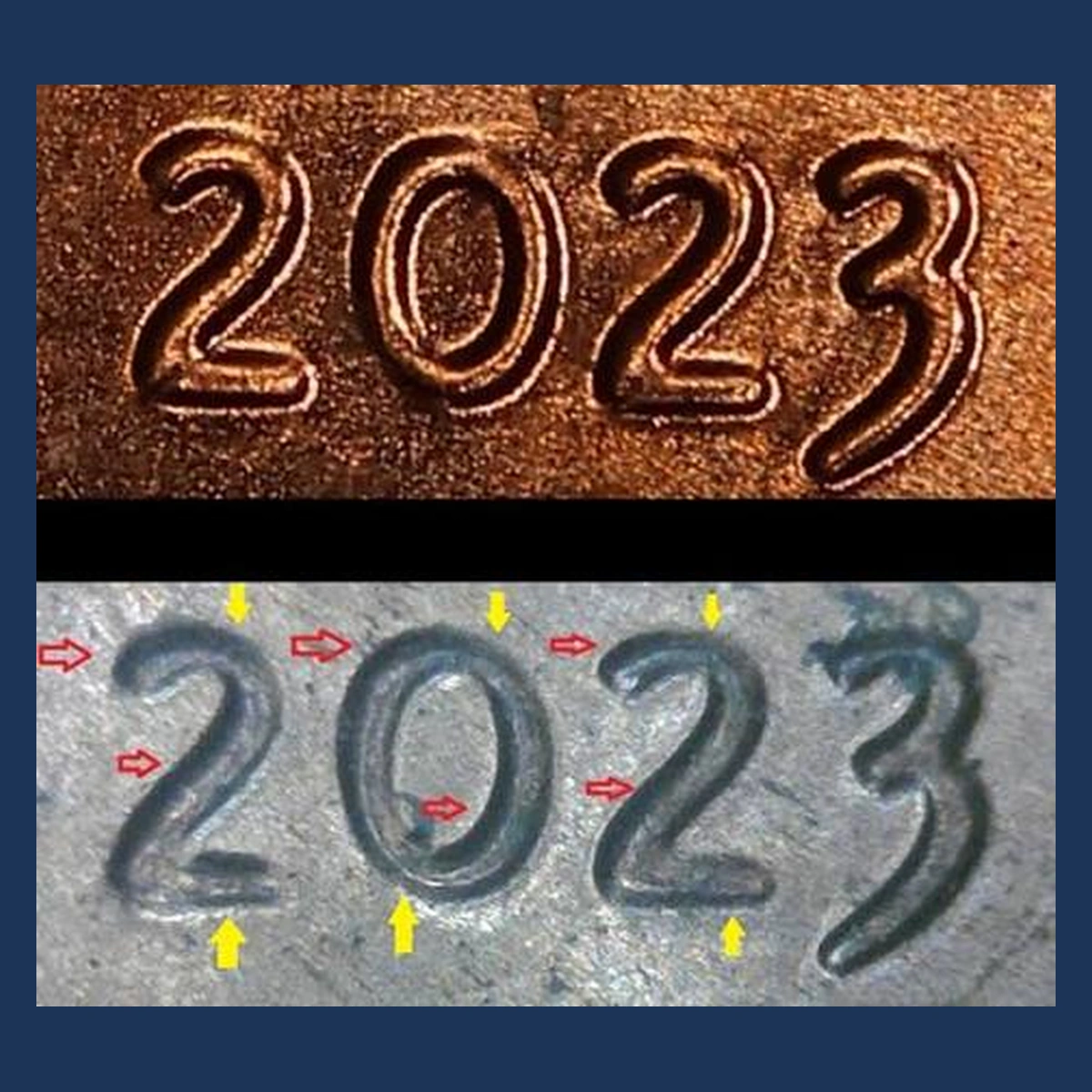 2023 Lincoln Penny: Doubled Die Obverse