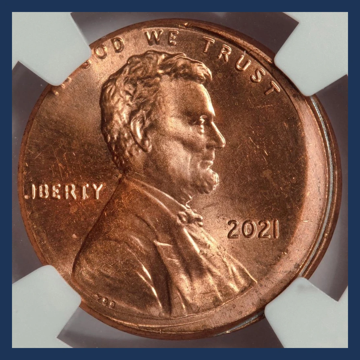 2021 Lincoln Penny: Off-Center Strike