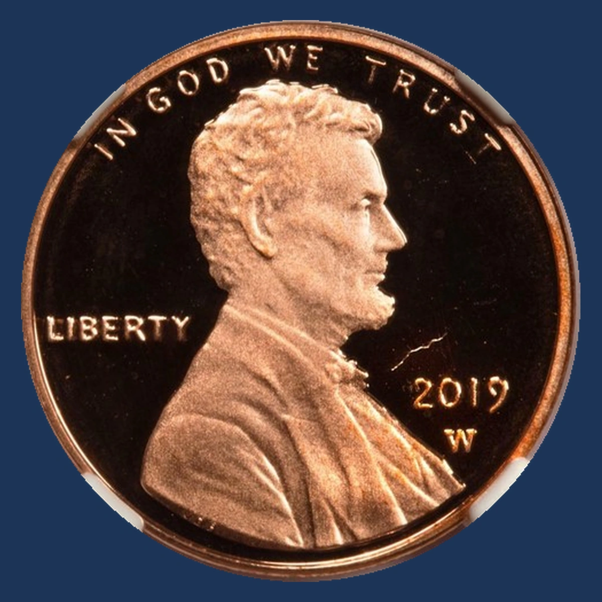 2019 Lincoln Penny: Struck-Through Error