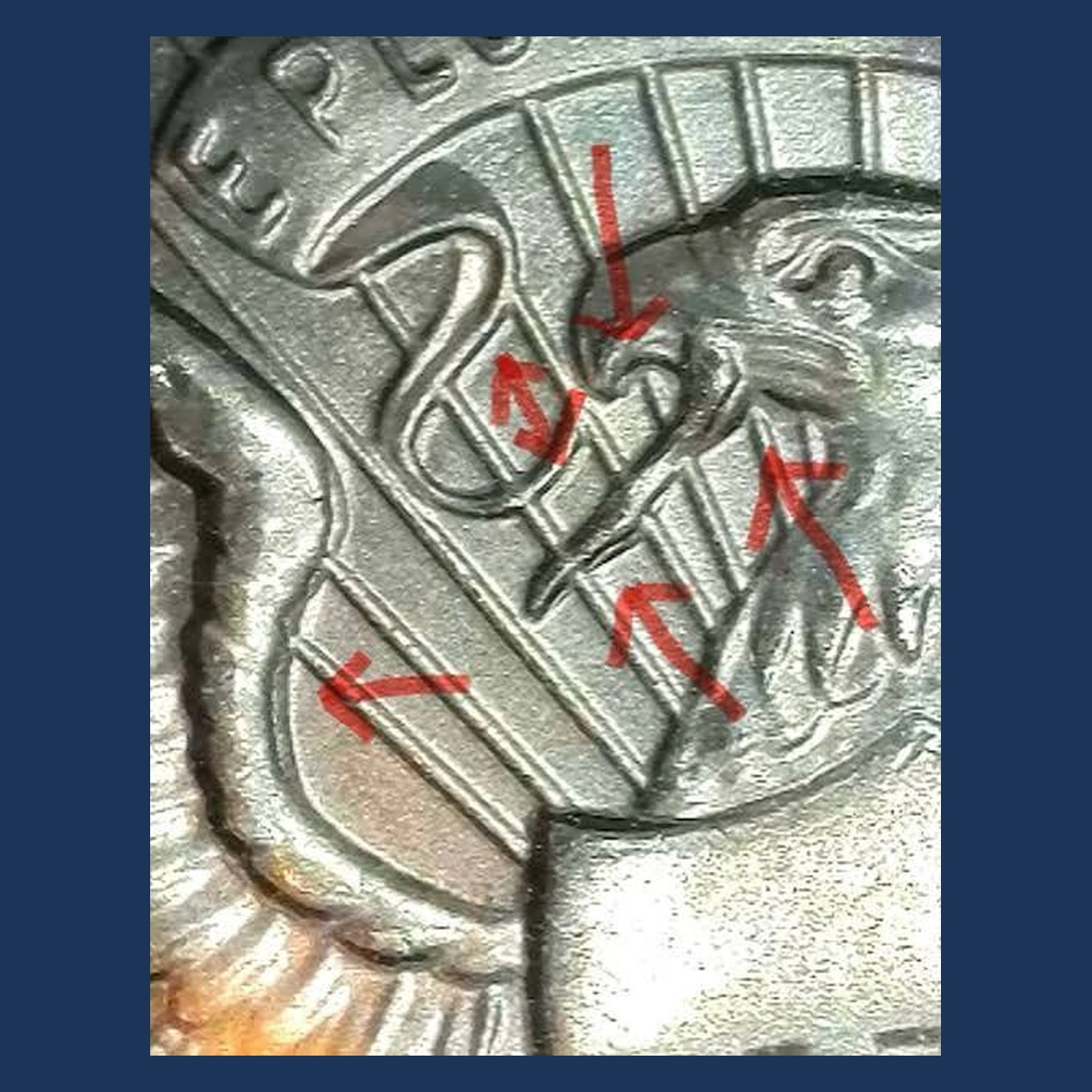 2024 Kennedy Half Dollar: Doubled Die Reverse