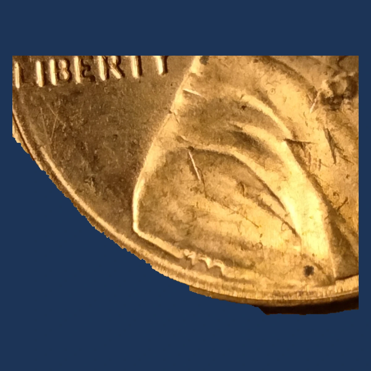 2018 Lincoln Cent (Modern): Misaligned Die