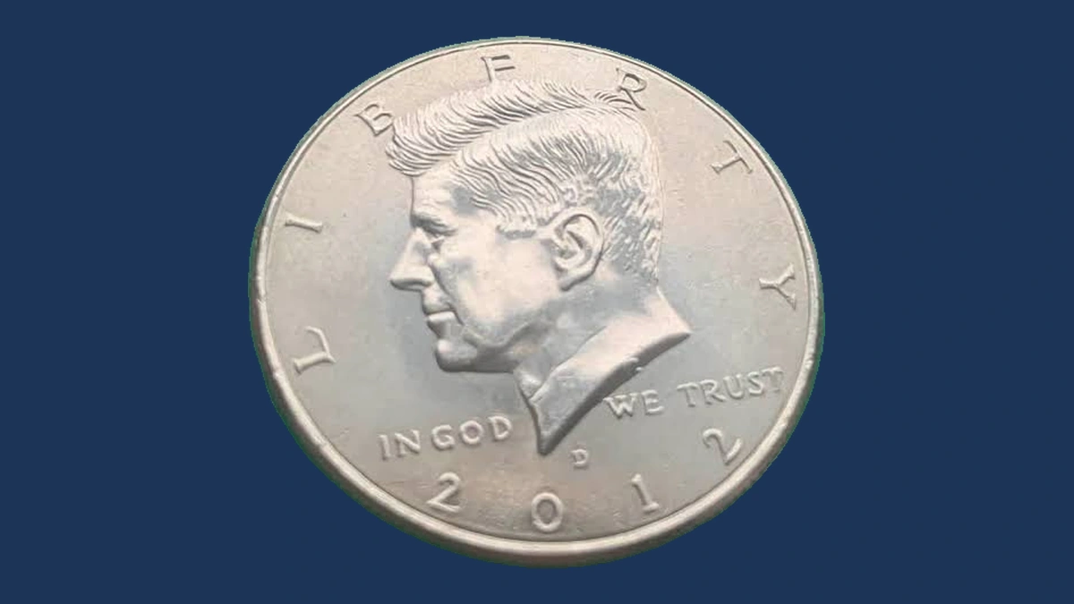2012 Kennedy Half Dollar: Die Crack