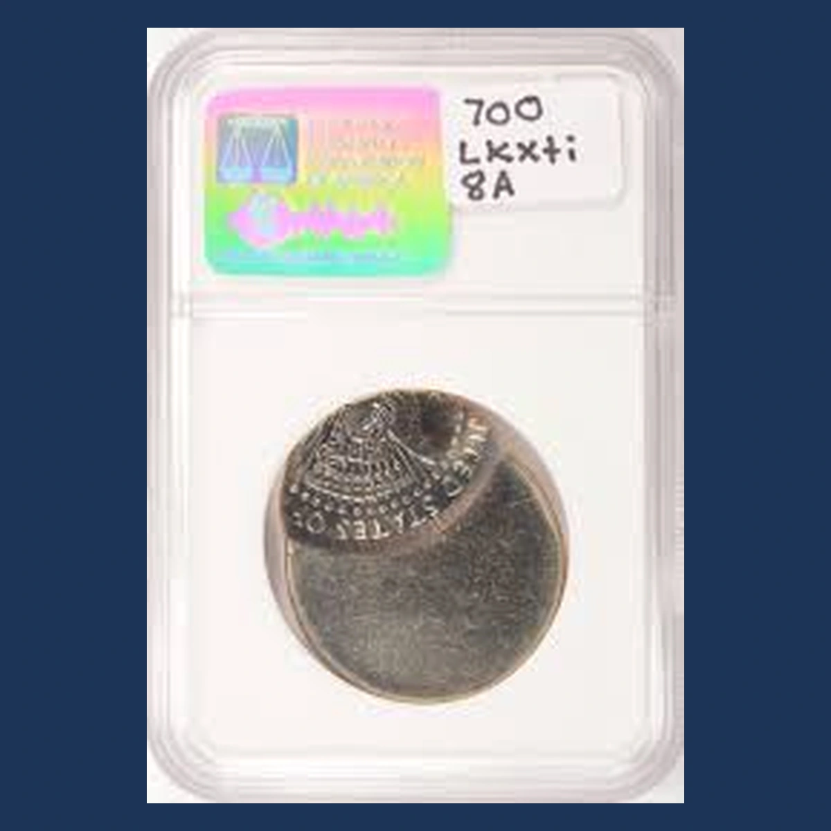 1999 Kennedy Half Dollar: Off-Center Strike