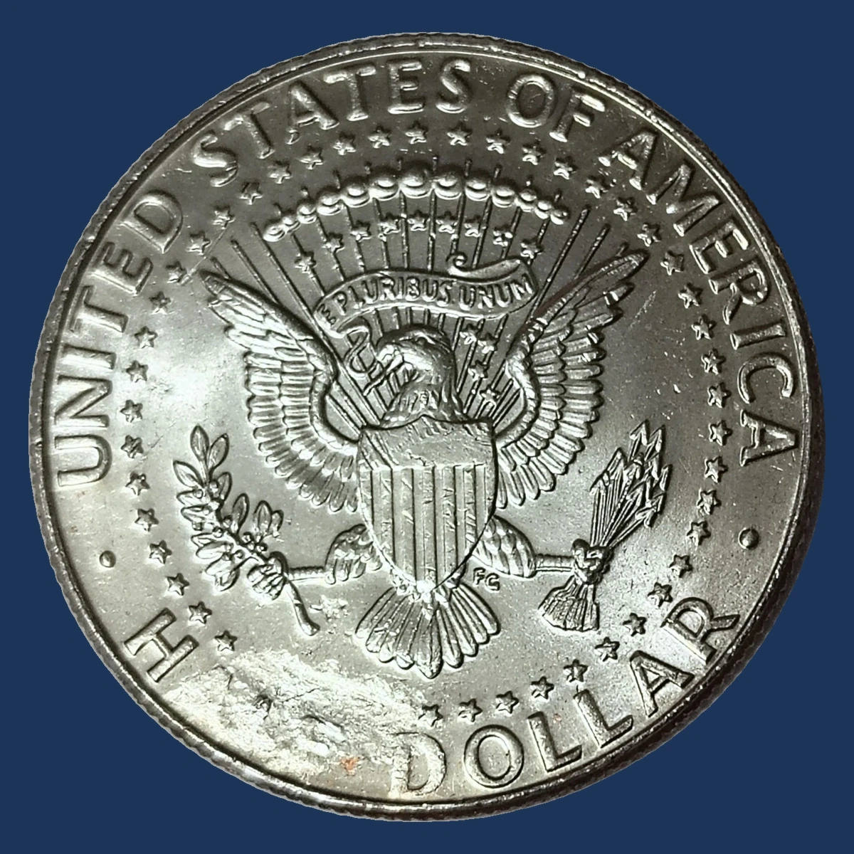 1999 Kennedy Half Dollar: Struck-Through Error