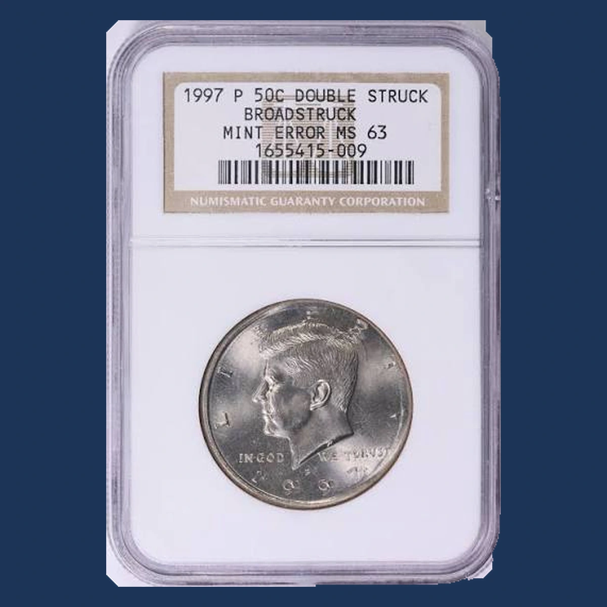 1997 Kennedy Half Dollar: Broadstrike