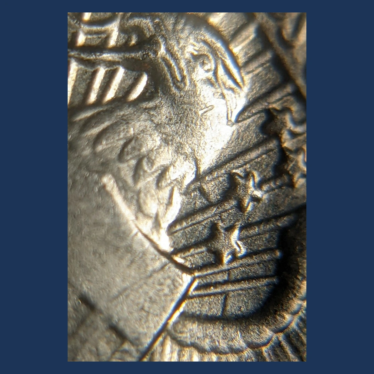 1993 Kennedy Half Dollar: Clashed Dies