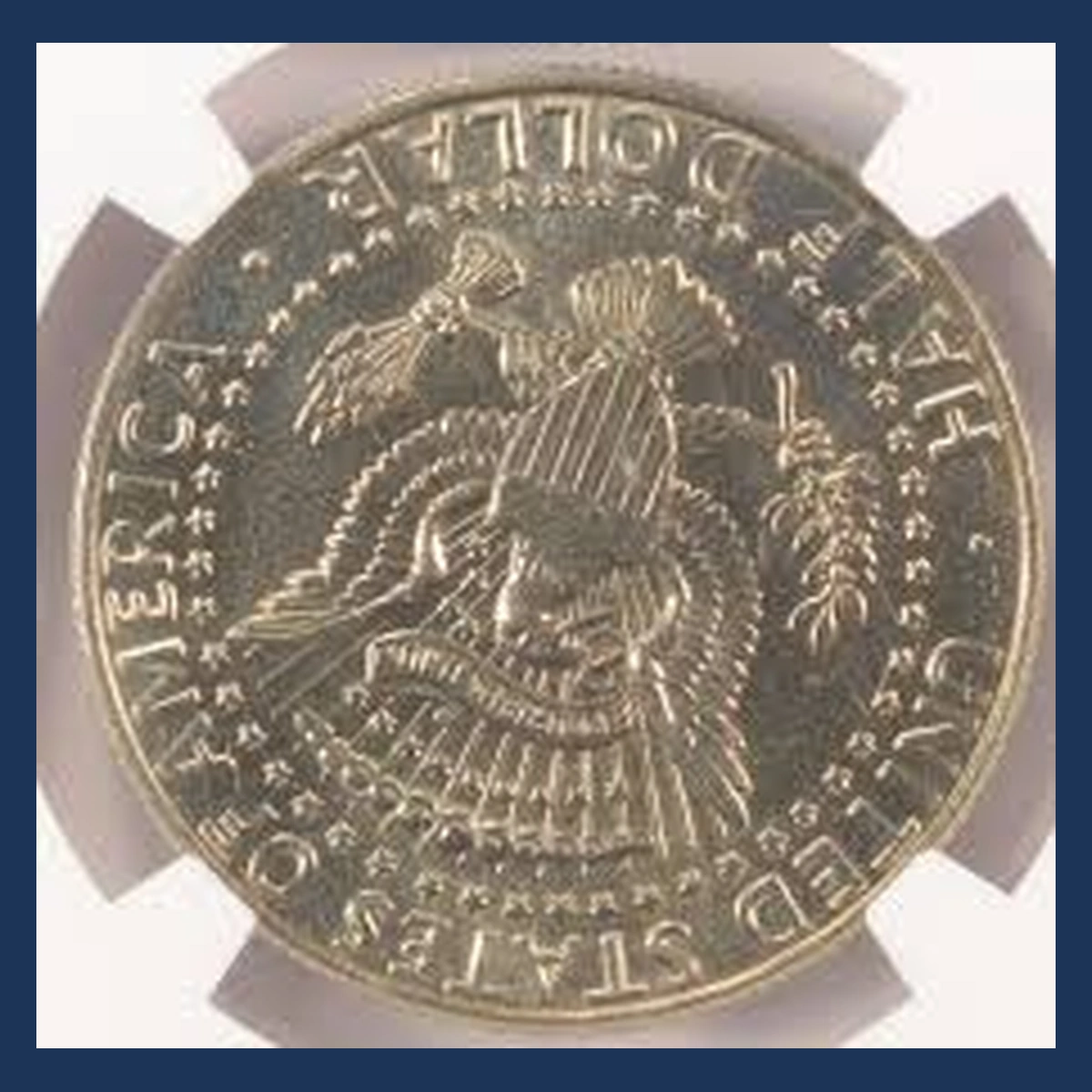 1988 Kennedy Half Dollar: Rotated Dies