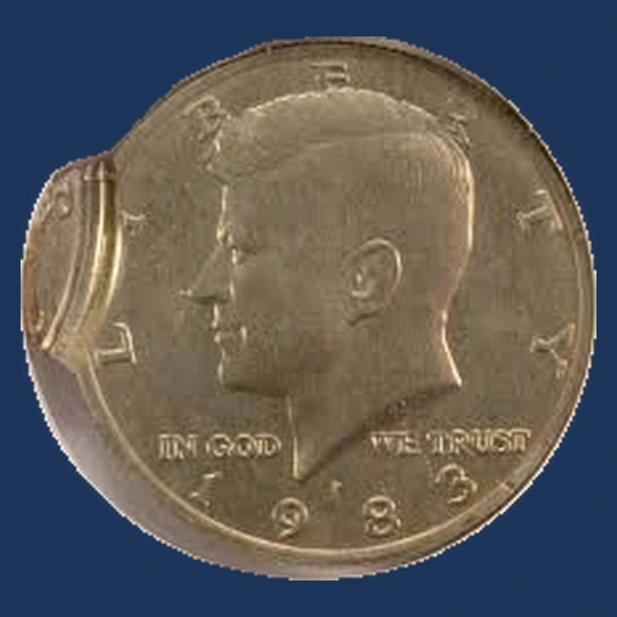 1983 Kennedy Half Dollar: Double / Multiple Strike