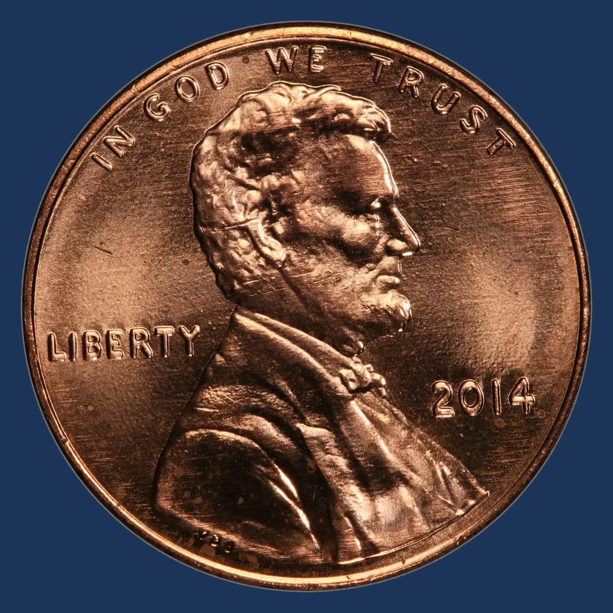 2014 Lincoln Penny: Doubled Die Obverse