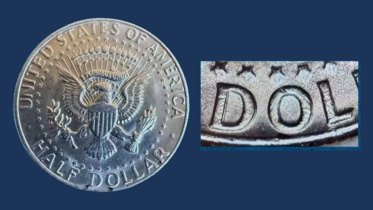 1982 Kennedy Half Dollar: Doubled Die