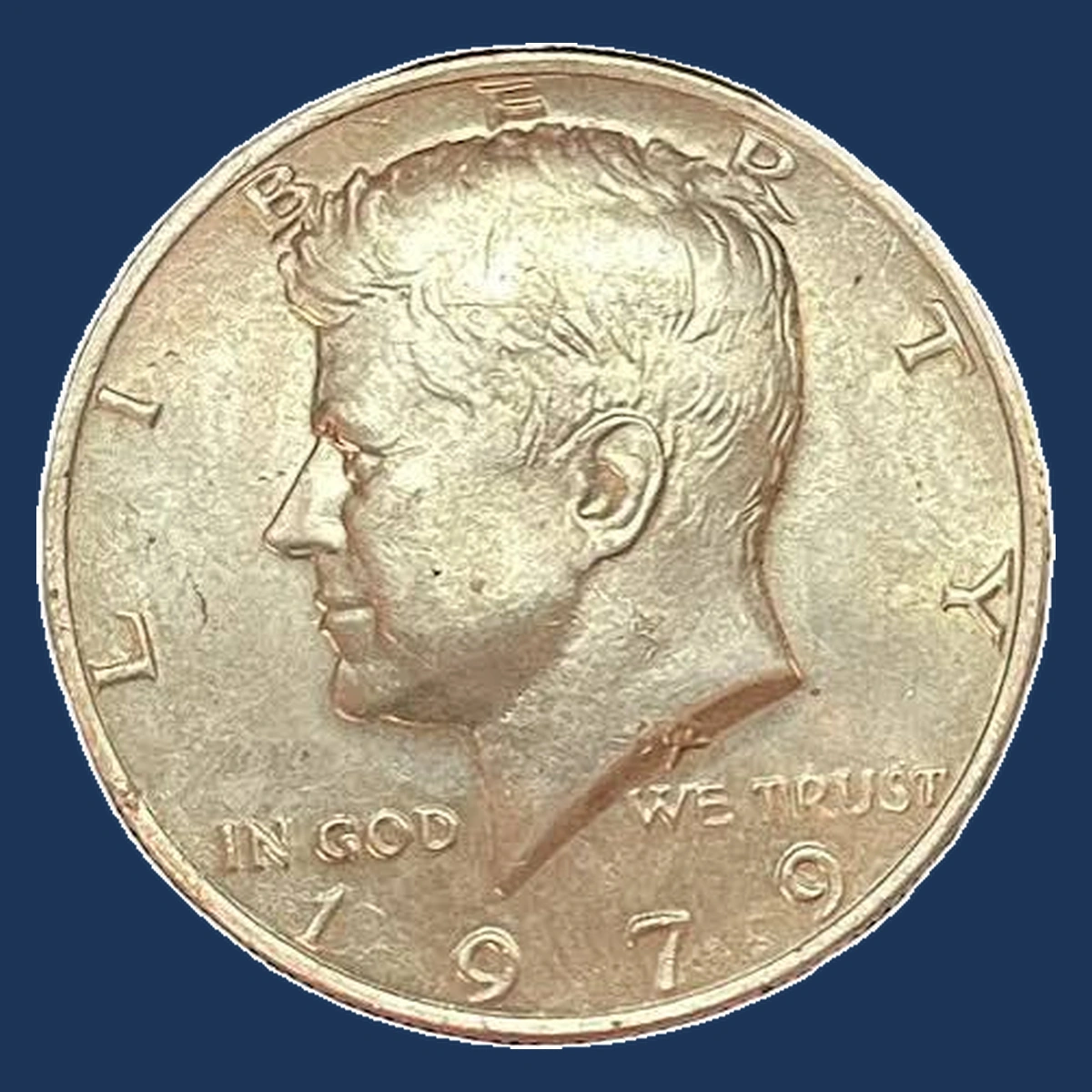 1979 Kennedy Half Dollar: Die Crack