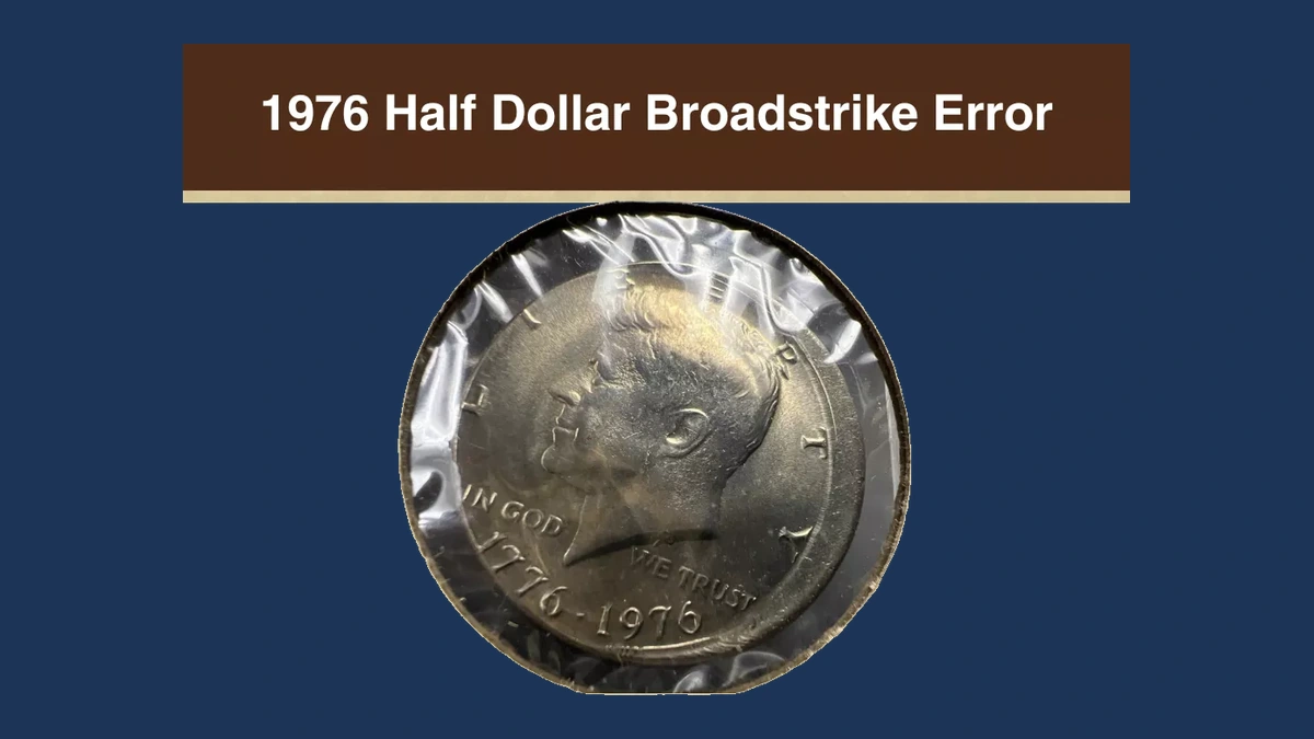1976 Kennedy Half Dollar: Broadstrike